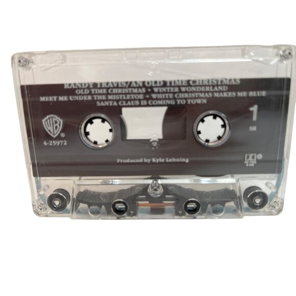 Randy Travis, an Old-Time Christmas Cassette A415 - Picture 2 of 5
